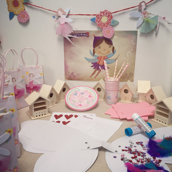 fairy party with wings to decorate