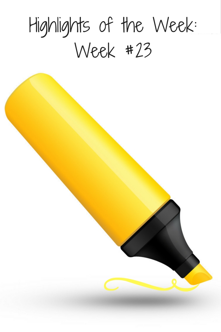 yellow highlighter pen with a squiggle drawn
