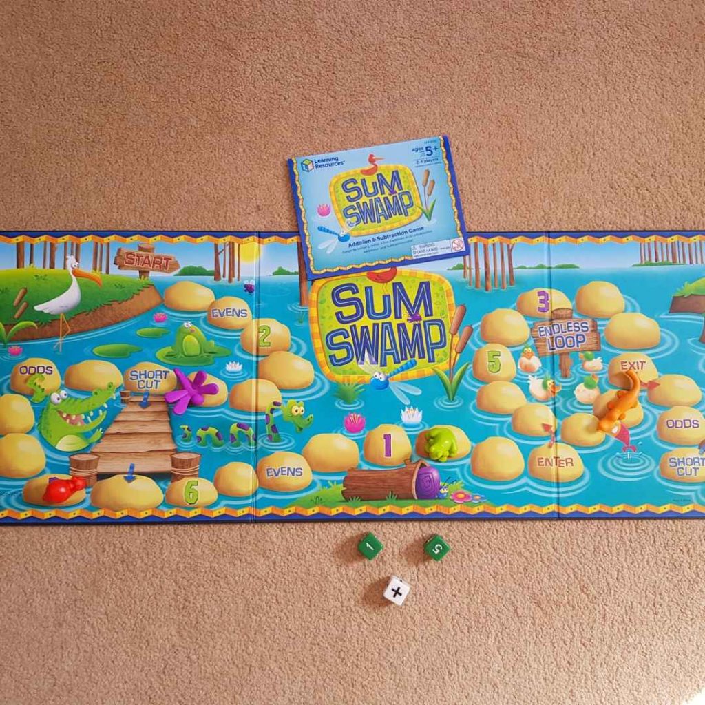 learning resources review sum swamp game