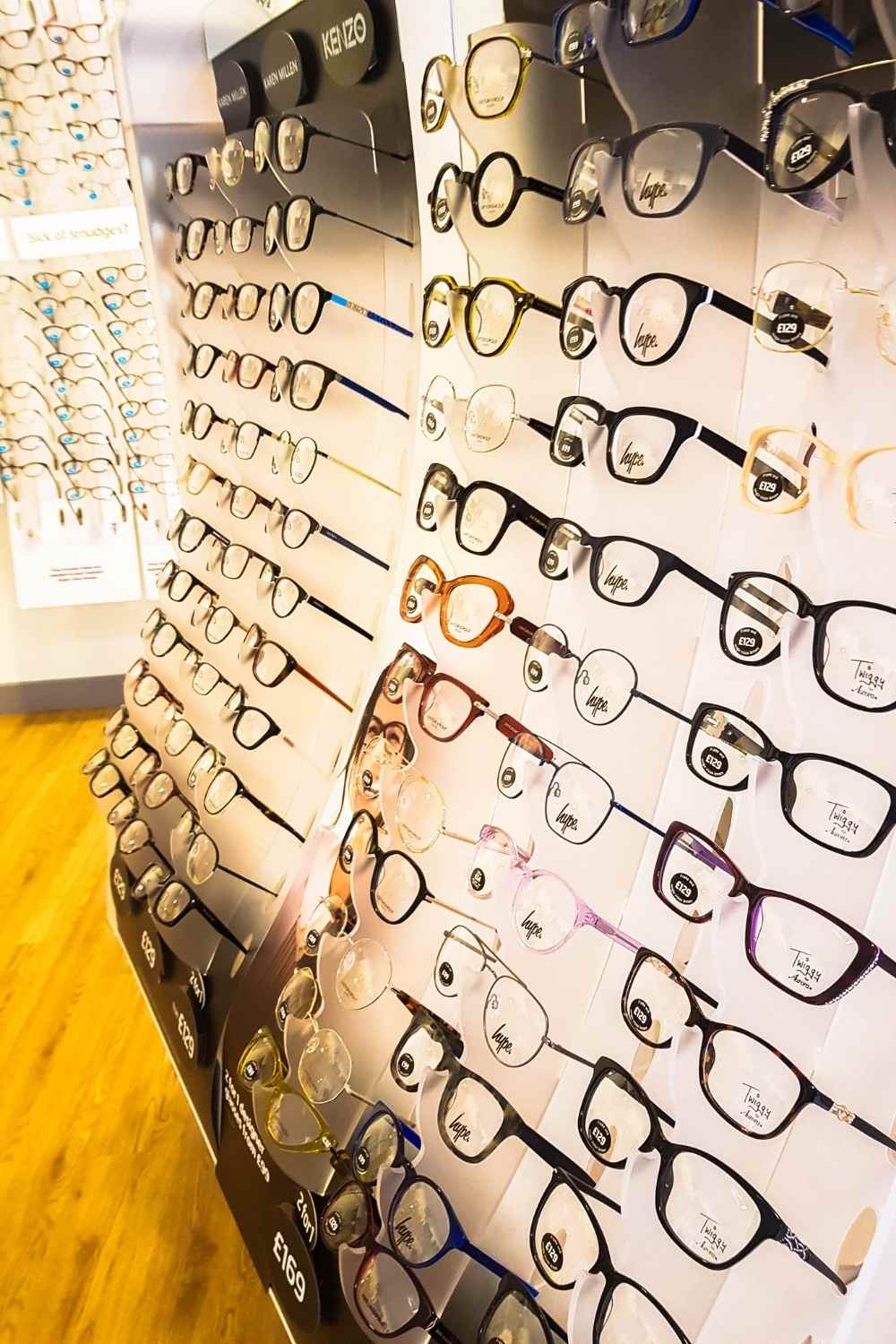 specsavers glasses range