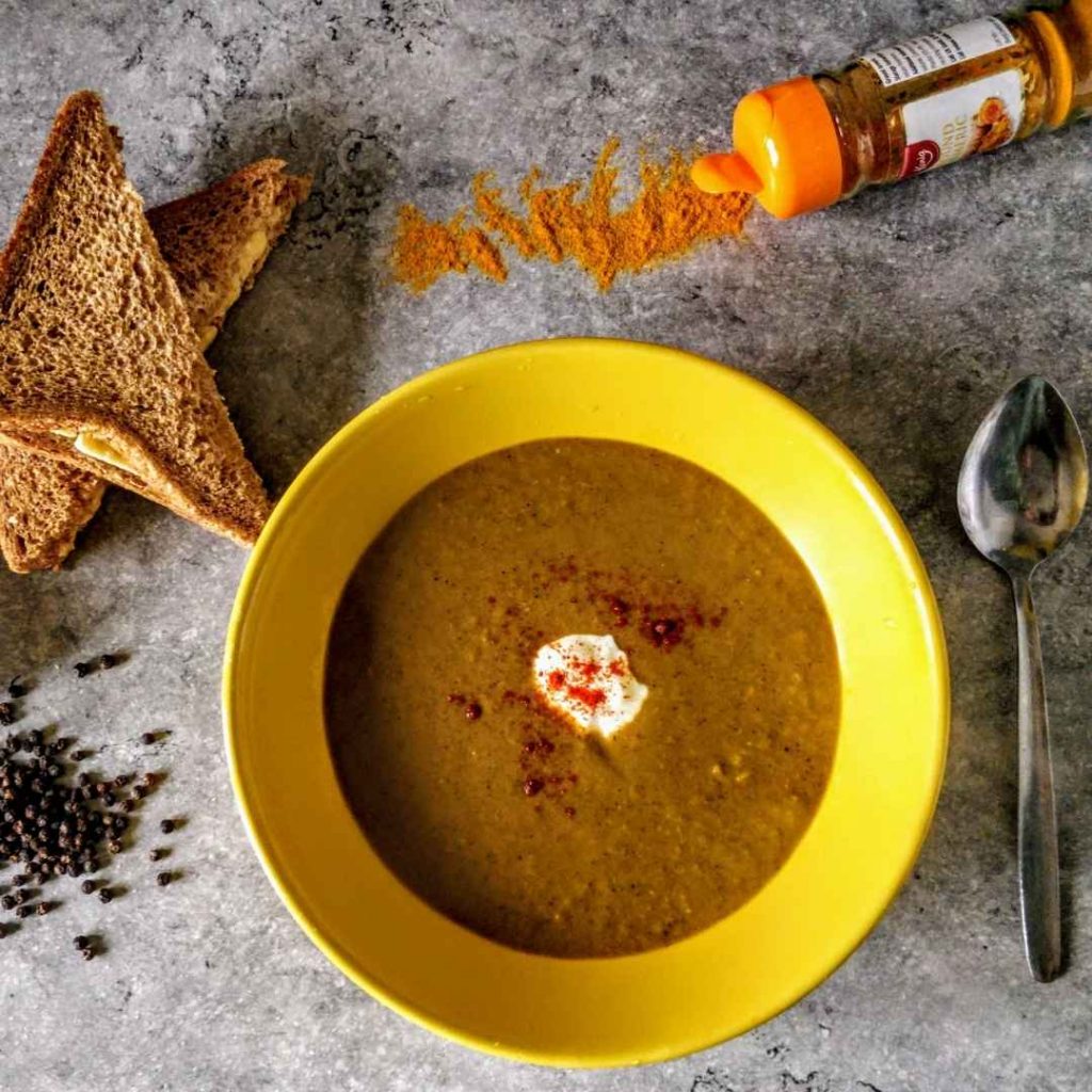 curried lentil soup recipe