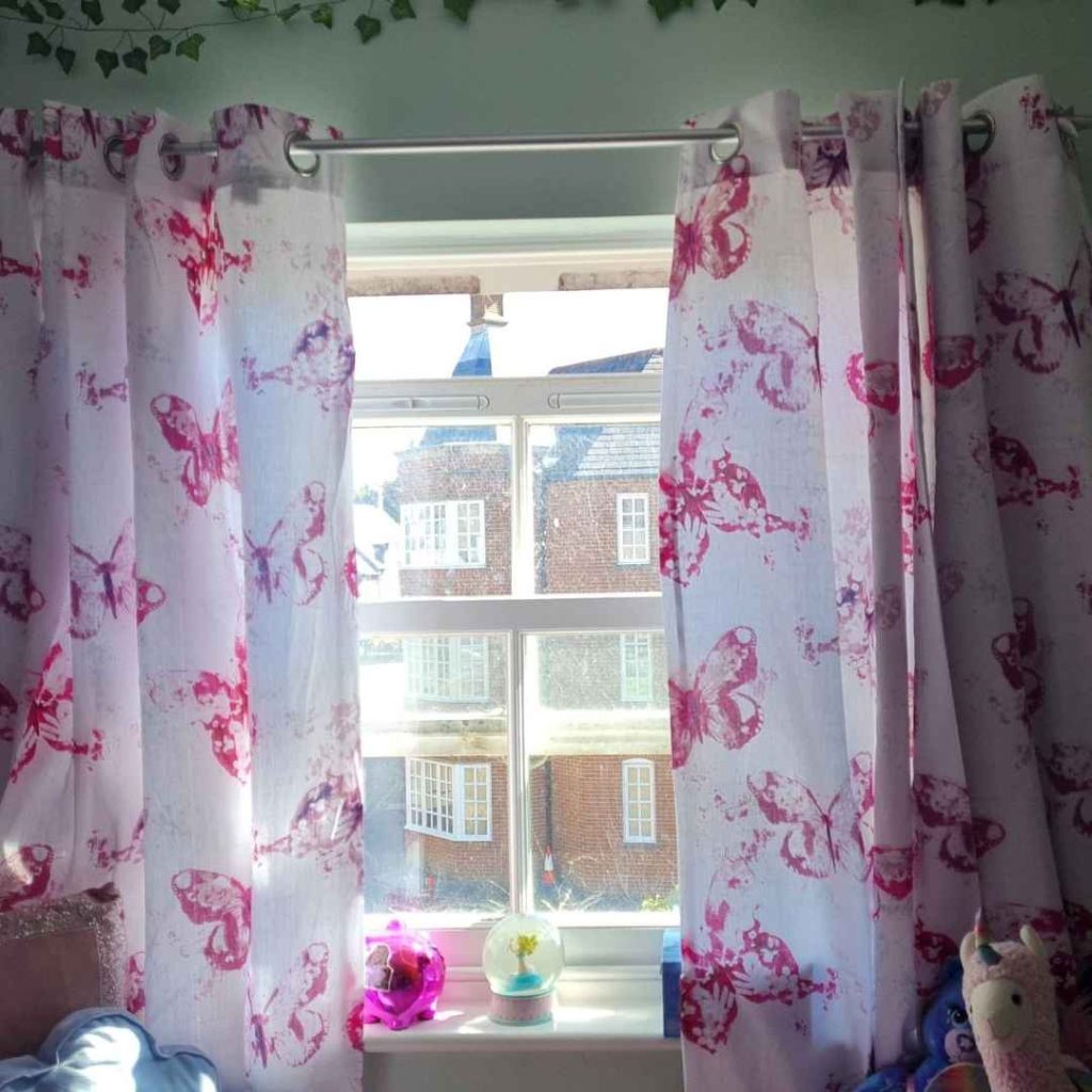 isabella encanto bedroom butterfly curtains
